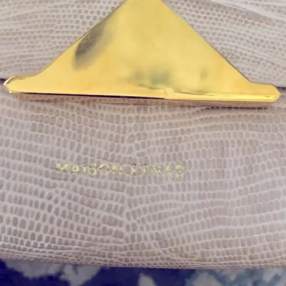 Maison Etnad limited edition lizard embossed bag - Picture 2 of 16